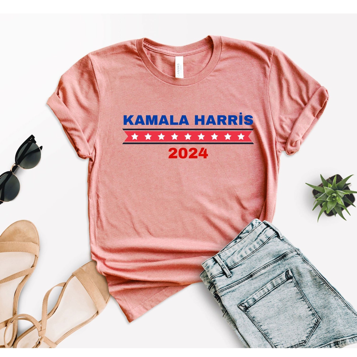 Kamala Harris 2024 Election T-Shirt I'm Speaking Voter Shirt Vote Kamala Harris Tee image 7