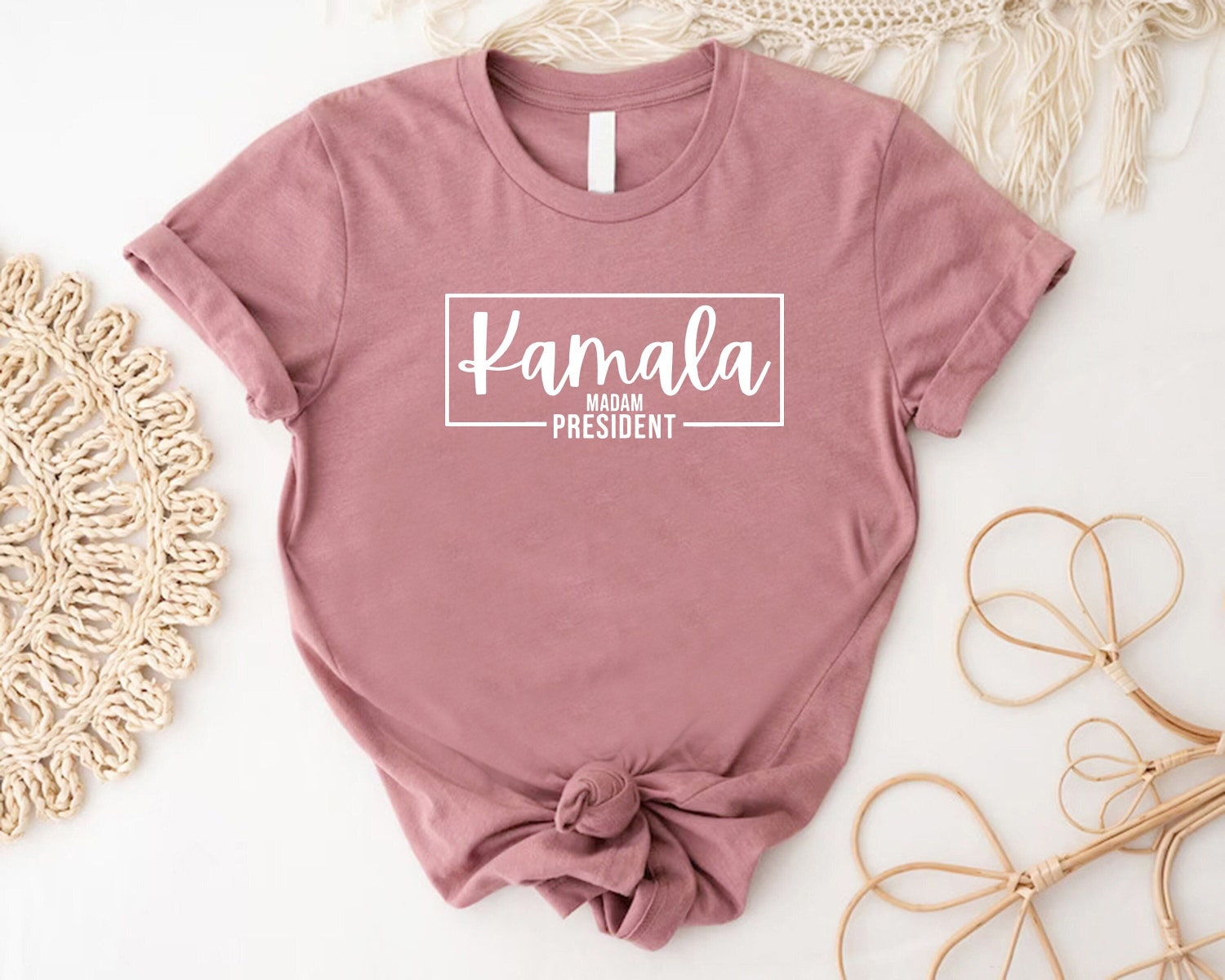 Kamala Harris 2024 Vote Shirt Madam President Kamala Harris Campaign T-shirt Election Rally Tee image 0