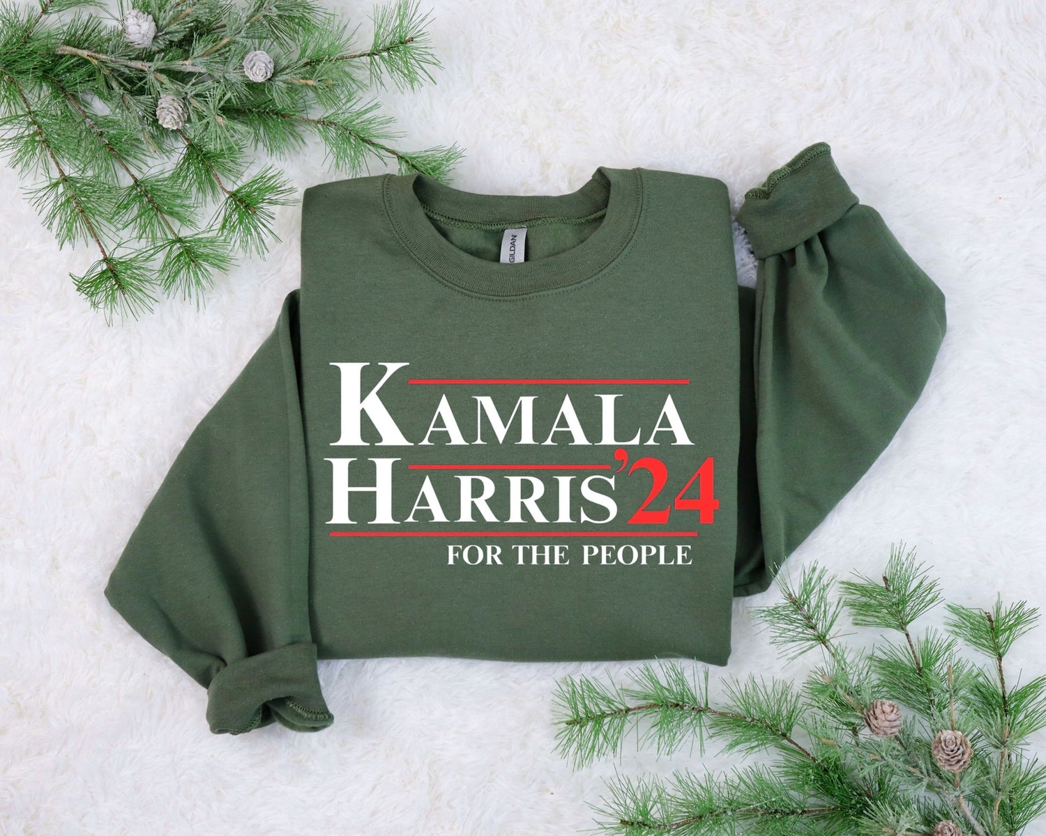 Kamala Harris 2024 T-Shirt Anti Trump Sweatshirt Madam President Tee image 4