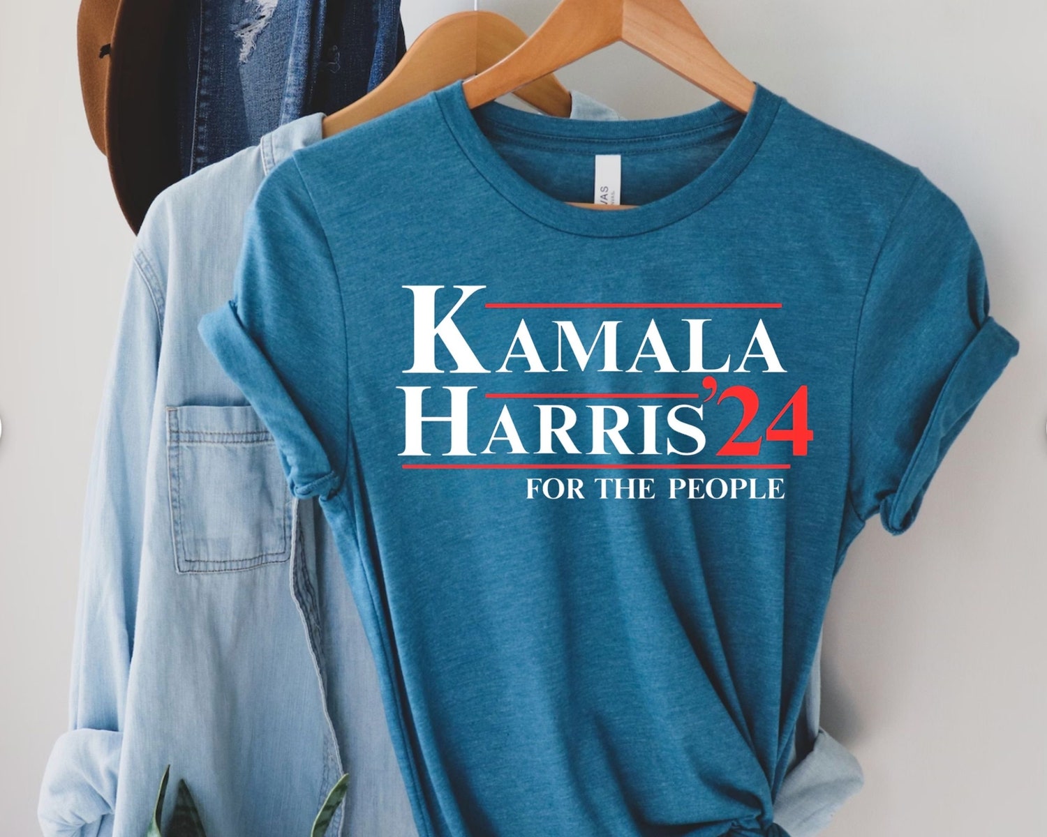 Kamala Harris 2024 T-Shirt Anti Trump Sweatshirt Madam President Tee image 6