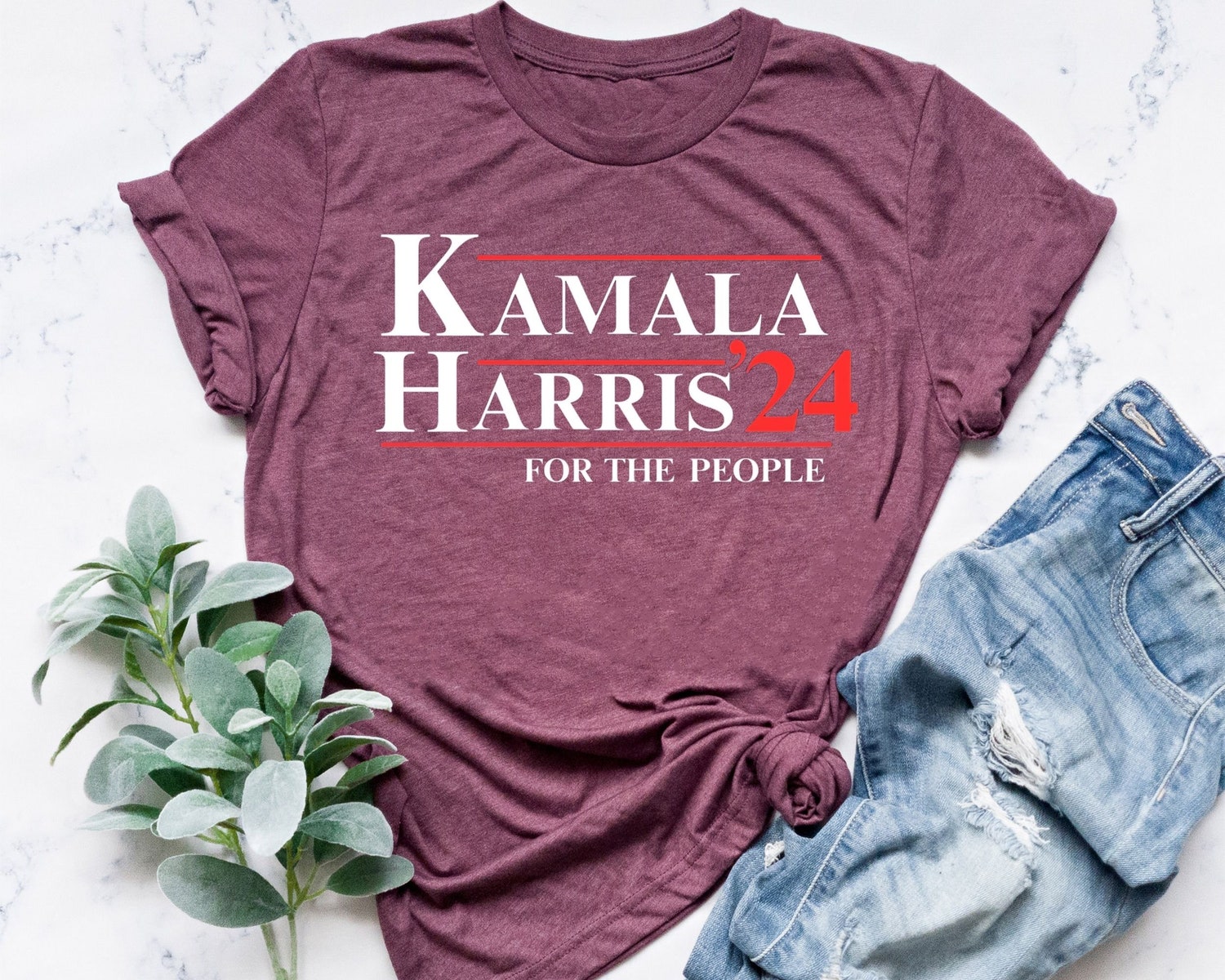 Kamala Harris 2024 T-Shirt Anti Trump Sweatshirt Madam President Tee image 3