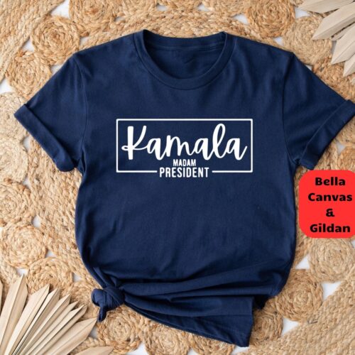 Kamala Harris 2024 President Shirt Kamala Rally Support Tee Democrat Political T-Shirt image 0