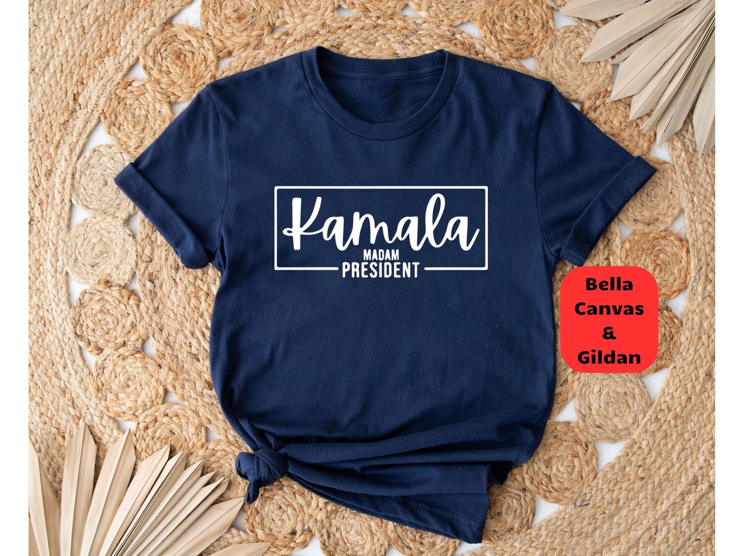 Kamala Harris 2024 President Shirt Kamala Rally Support Tee Democrat Political T-Shirt image 0