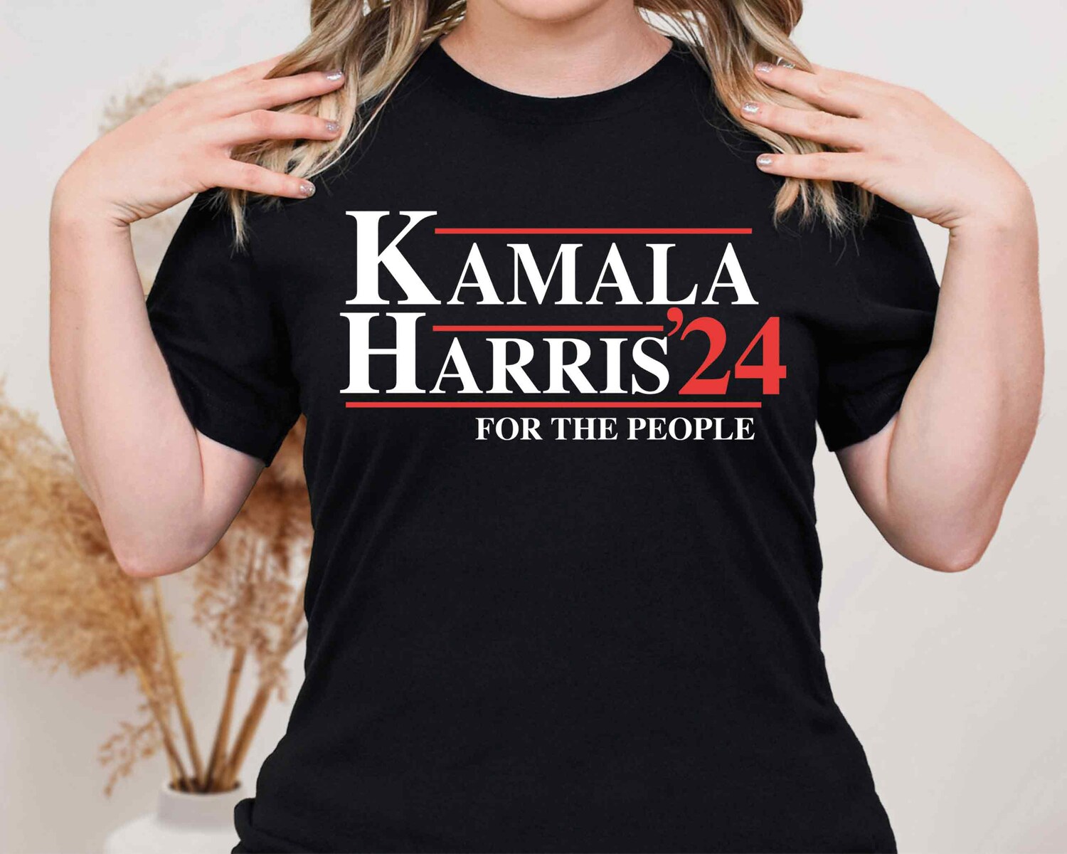 Kamala Harris 2024 Shirt Female President US Elections Kamala Harris For The People Shirt image 4