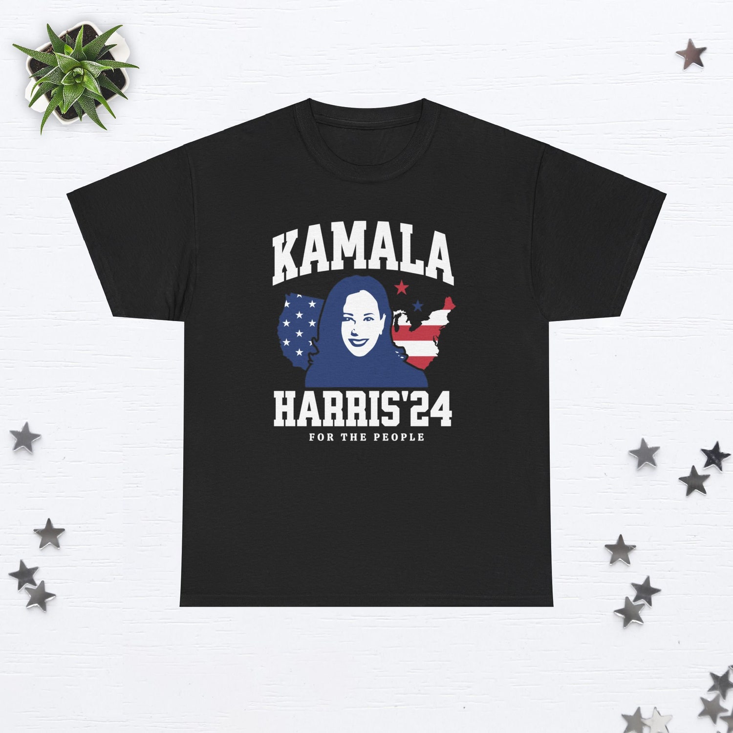 Kamala Harris 2024 Election Shirt Madam President Biden Harris Political Rally Tee image 2