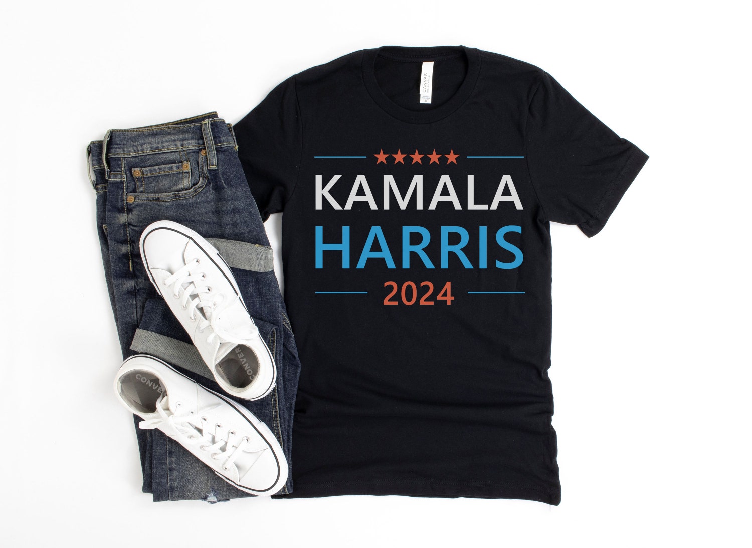 Kamala Harris 2024 Shirt Pro Democrat Election Kamala for President 2024 Tee image 2