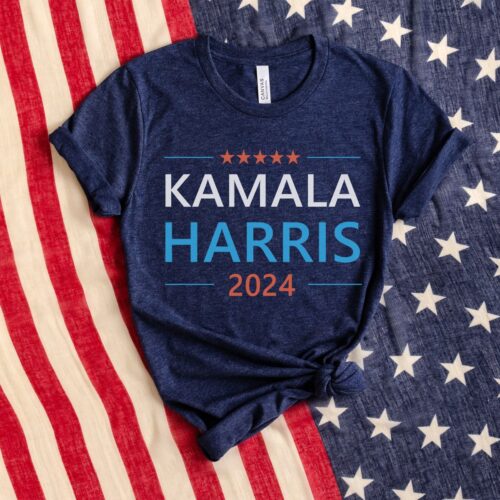 Kamala Harris 2024 Shirt Pro Democrat Election Kamala for President 2024 Tee image 0