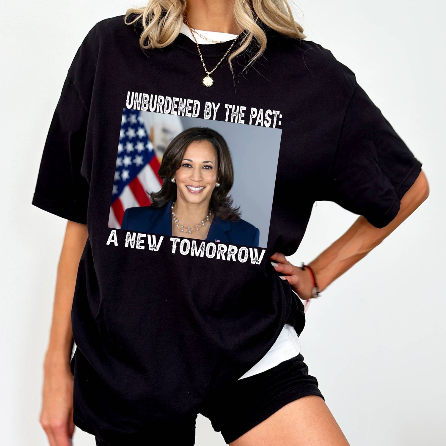 Kamala Harris 2024 Shirt Madam President I Am Speaking Kamala For The People Rally Tee image 4