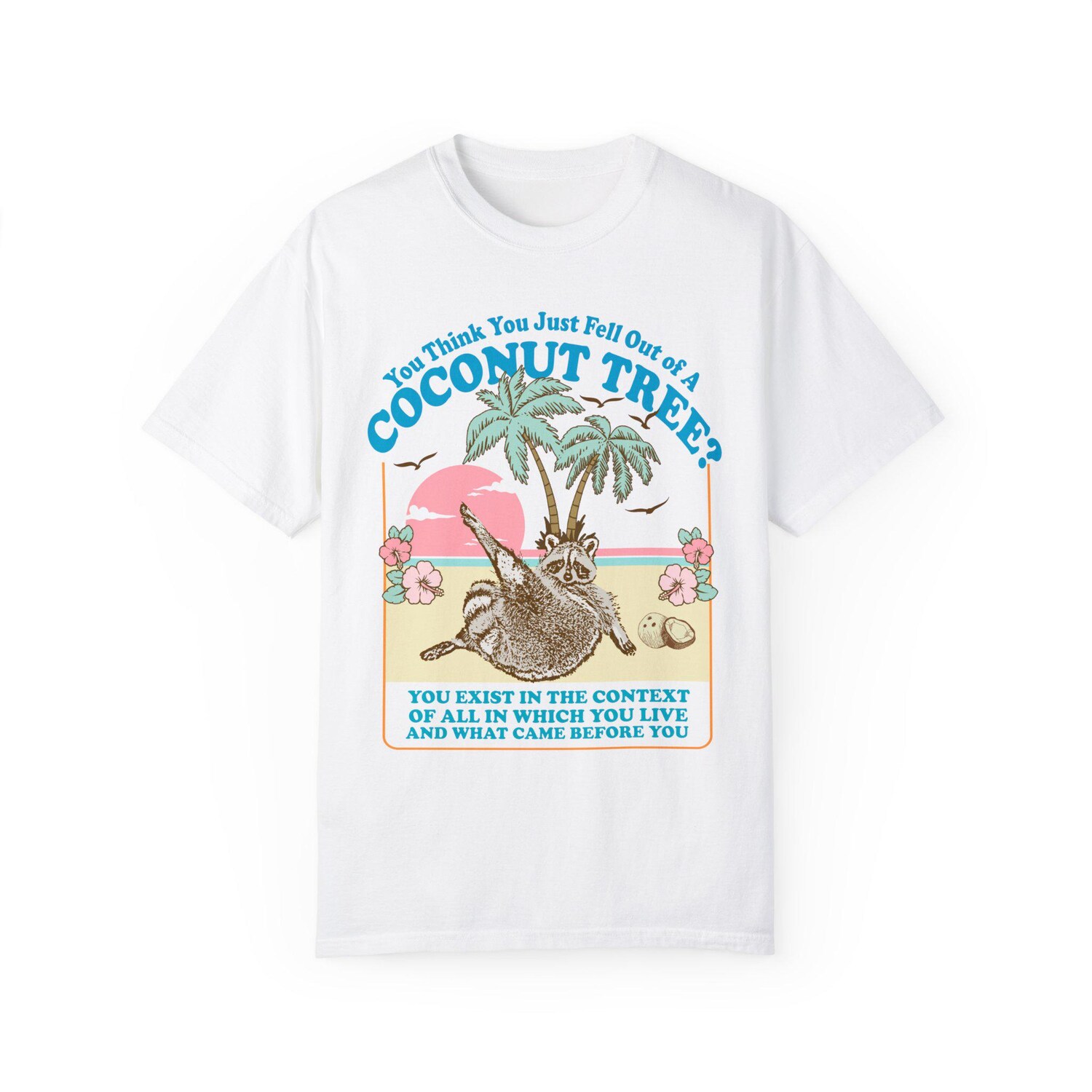 Kamala Harris Coconut Tree T-Shirt | Social Democrat | Harris 2024 | Funny Political Tee image 2