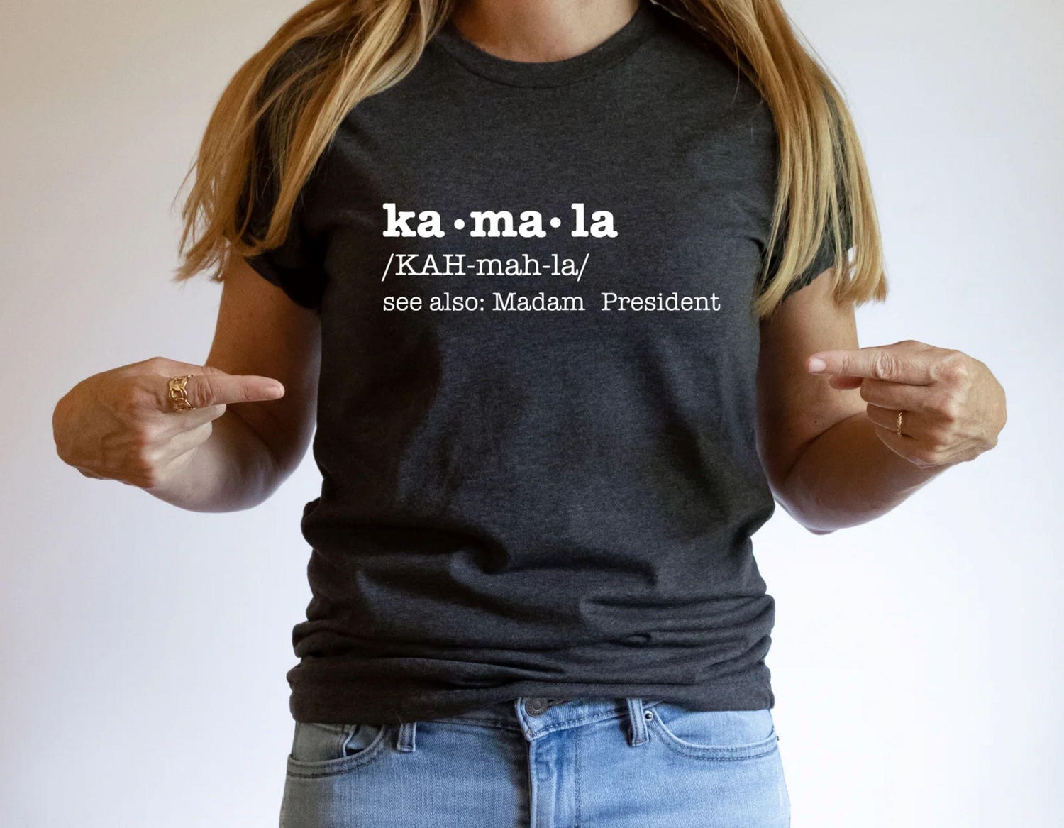 Kamala Definition Shirt Kamala Harris For The People Tee Female President I'm Speaking 2024 image 2