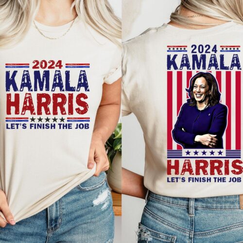 Kamala Harris 2024 Shirt Madam President T-Shirt I Am Speaking Kamala For The People Tee image 0