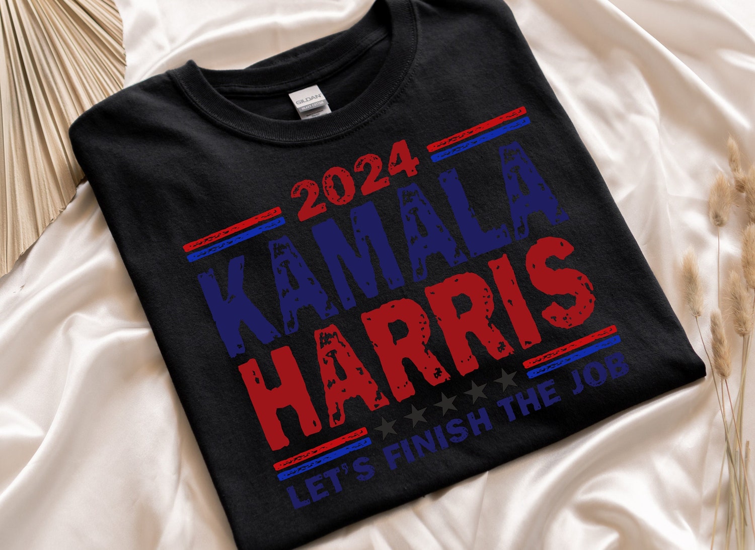 Kamala Harris 2024 Shirt Madam President T-Shirt I Am Speaking Kamala For The People Tee image 1