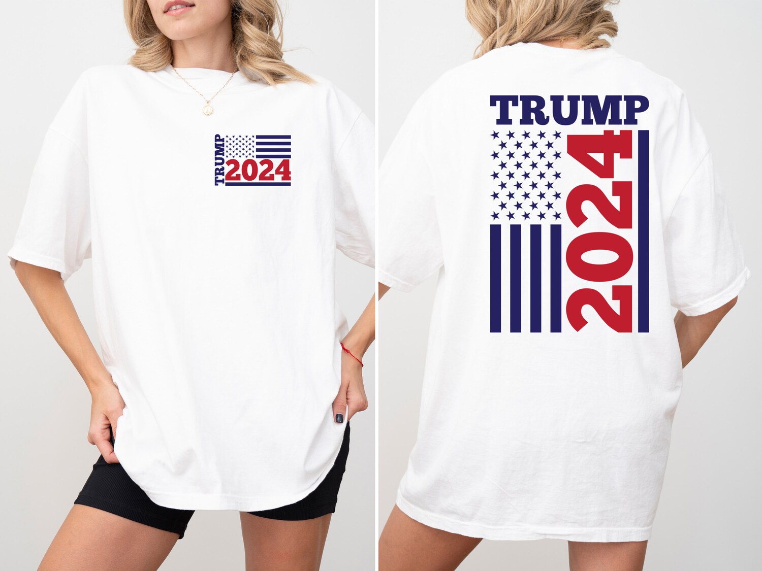 Trump 2024 Shirt President Trump Election Tshirt Donald Trump Rally Support Shirt image 2