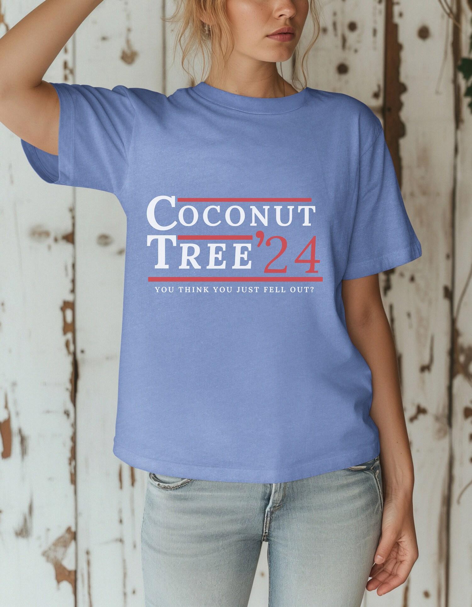 Kamala Harris Quote Shirt Coconut Tree 2024 Presidential Campaign Tee image 2