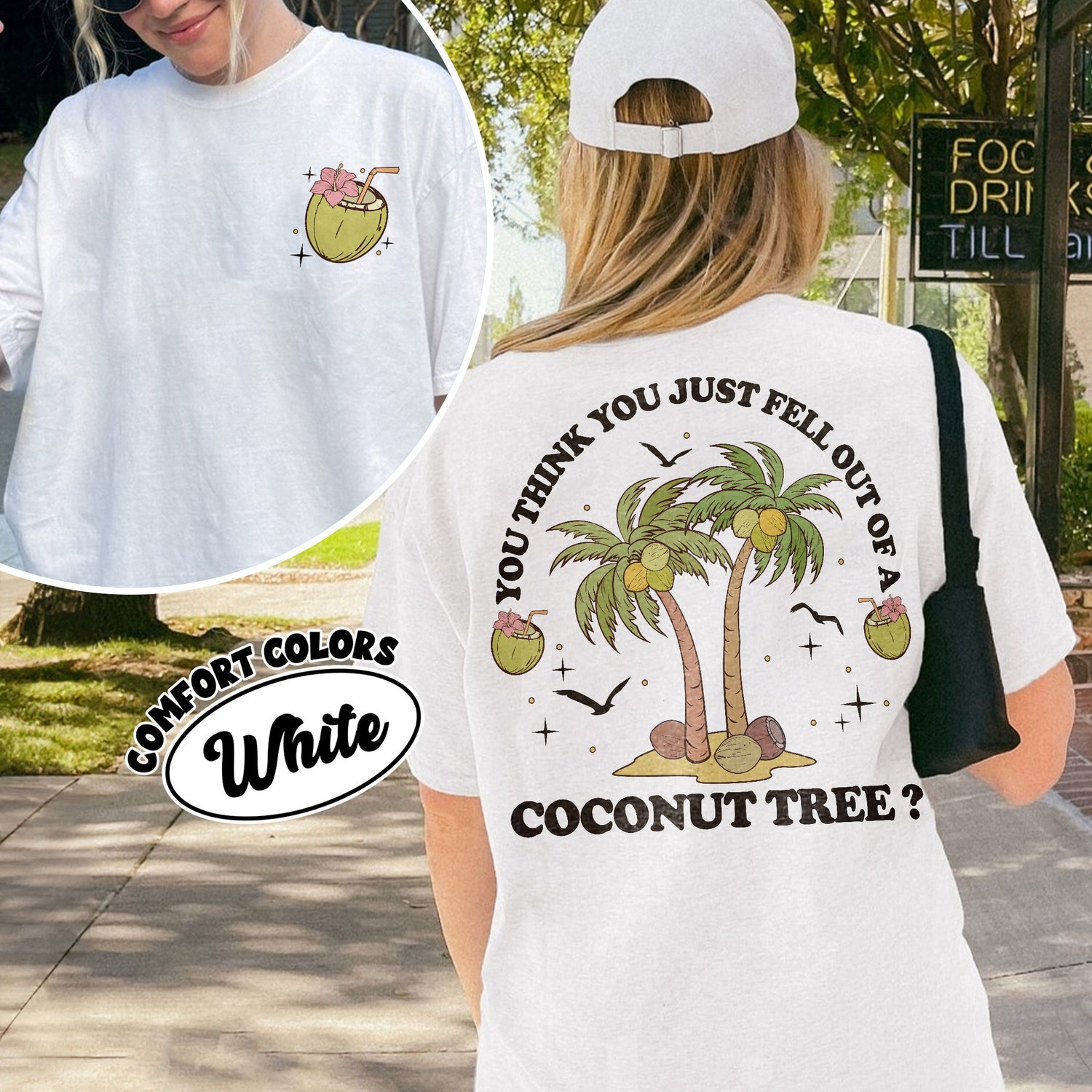 Coconut Tree Shirt Funny Harris Meme Tee Gift for Friends image 1