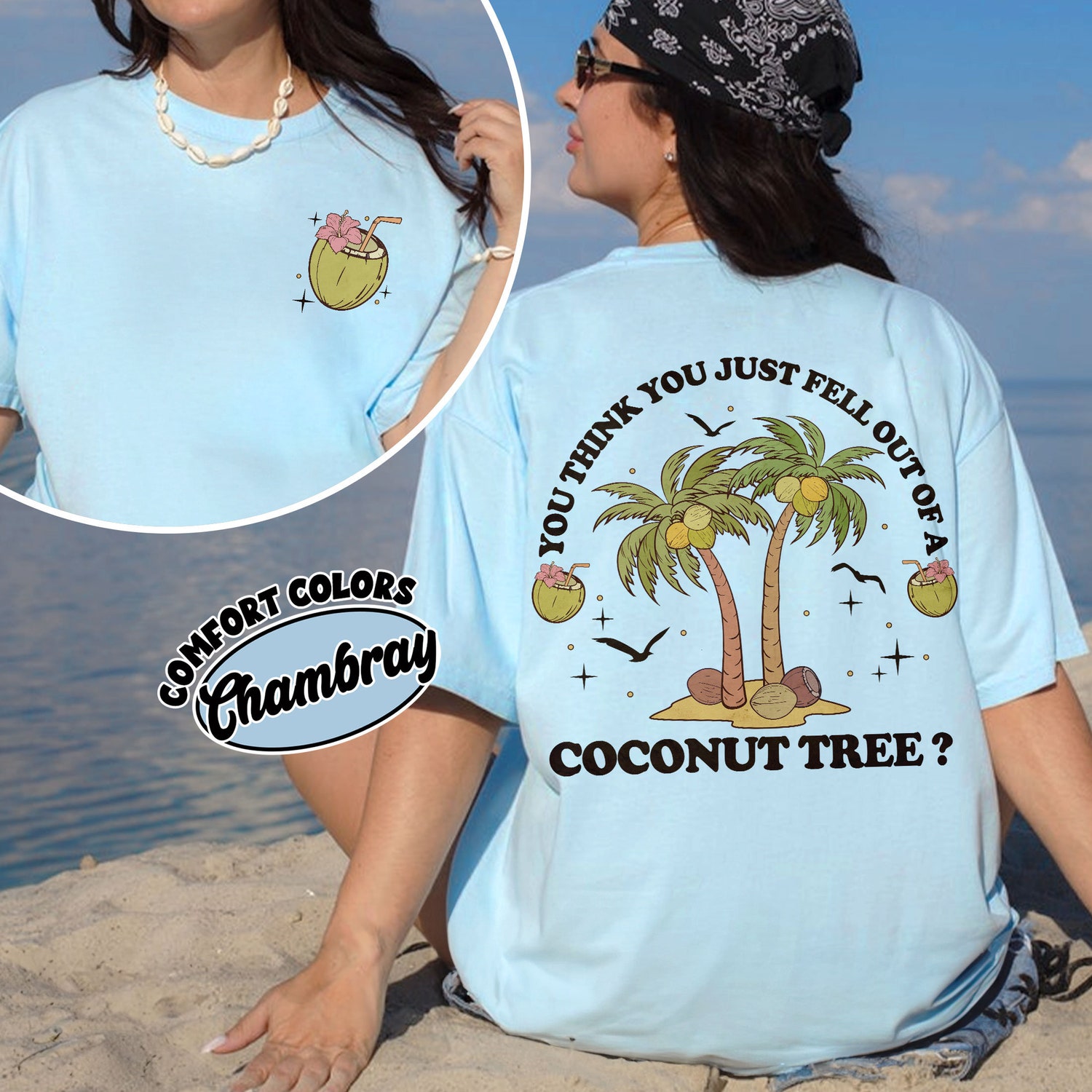 Coconut Tree Shirt Funny Harris Meme Tee Gift for Friends image 3