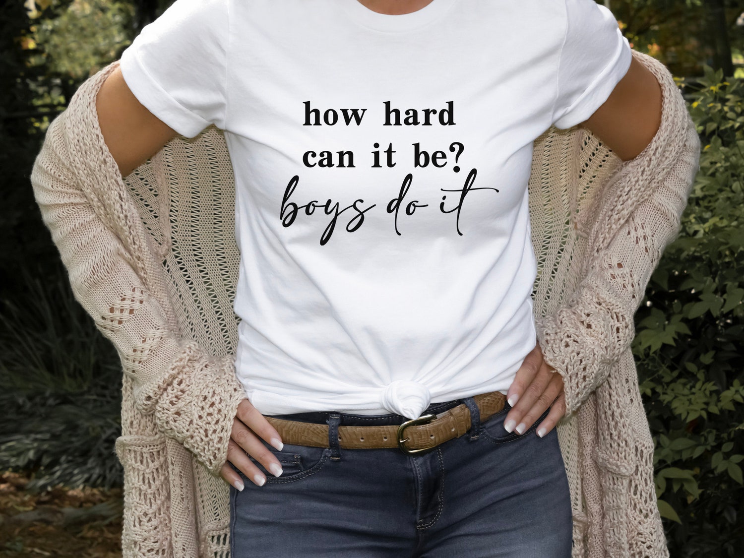 How Hard Can It Be Boys Do It T-Shirt for Girls Election 2024 Kamala Harris Shirt image 3