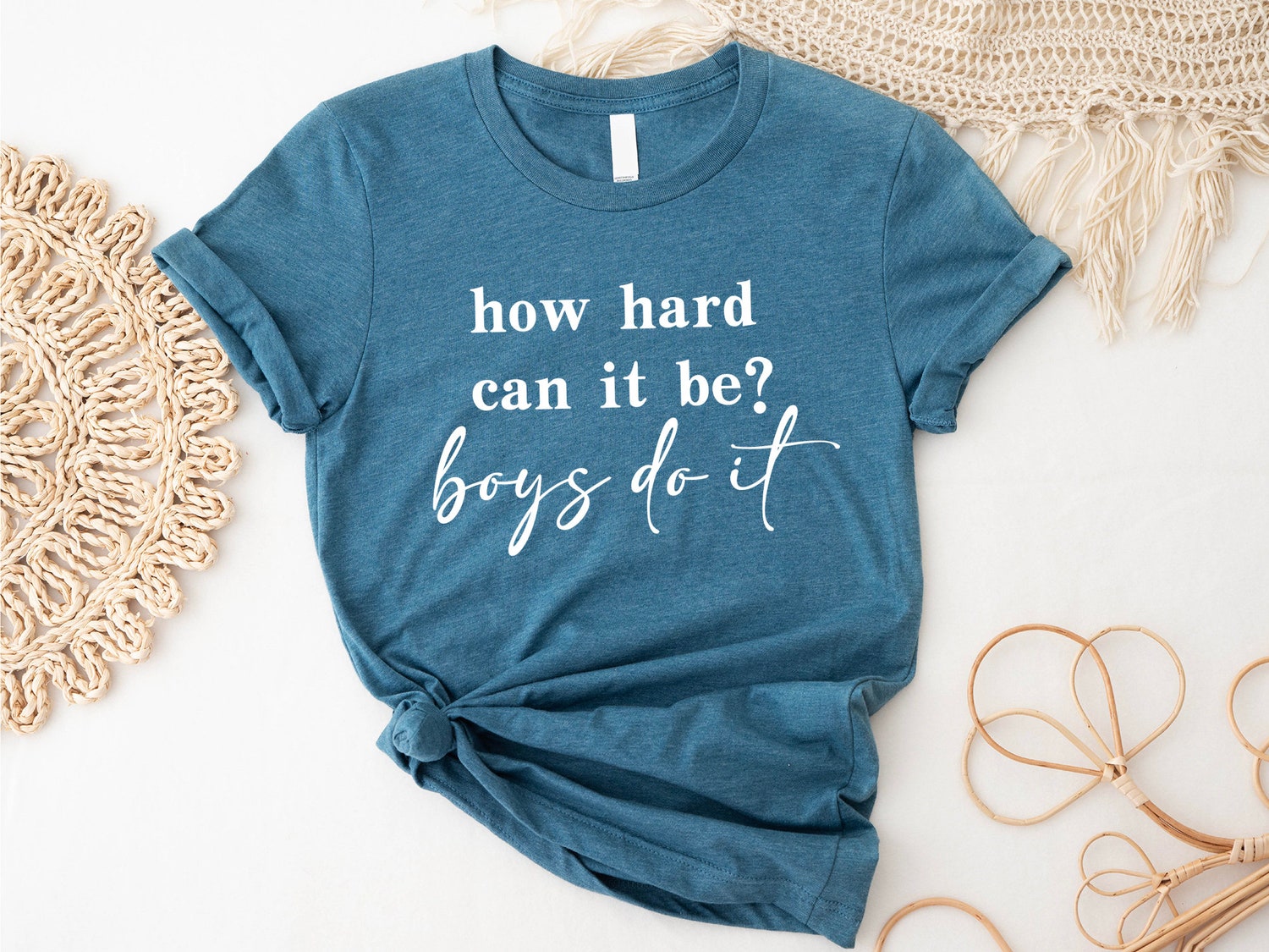 How Hard Can It Be Boys Do It T-Shirt for Girls Election 2024 Kamala Harris Shirt image 6