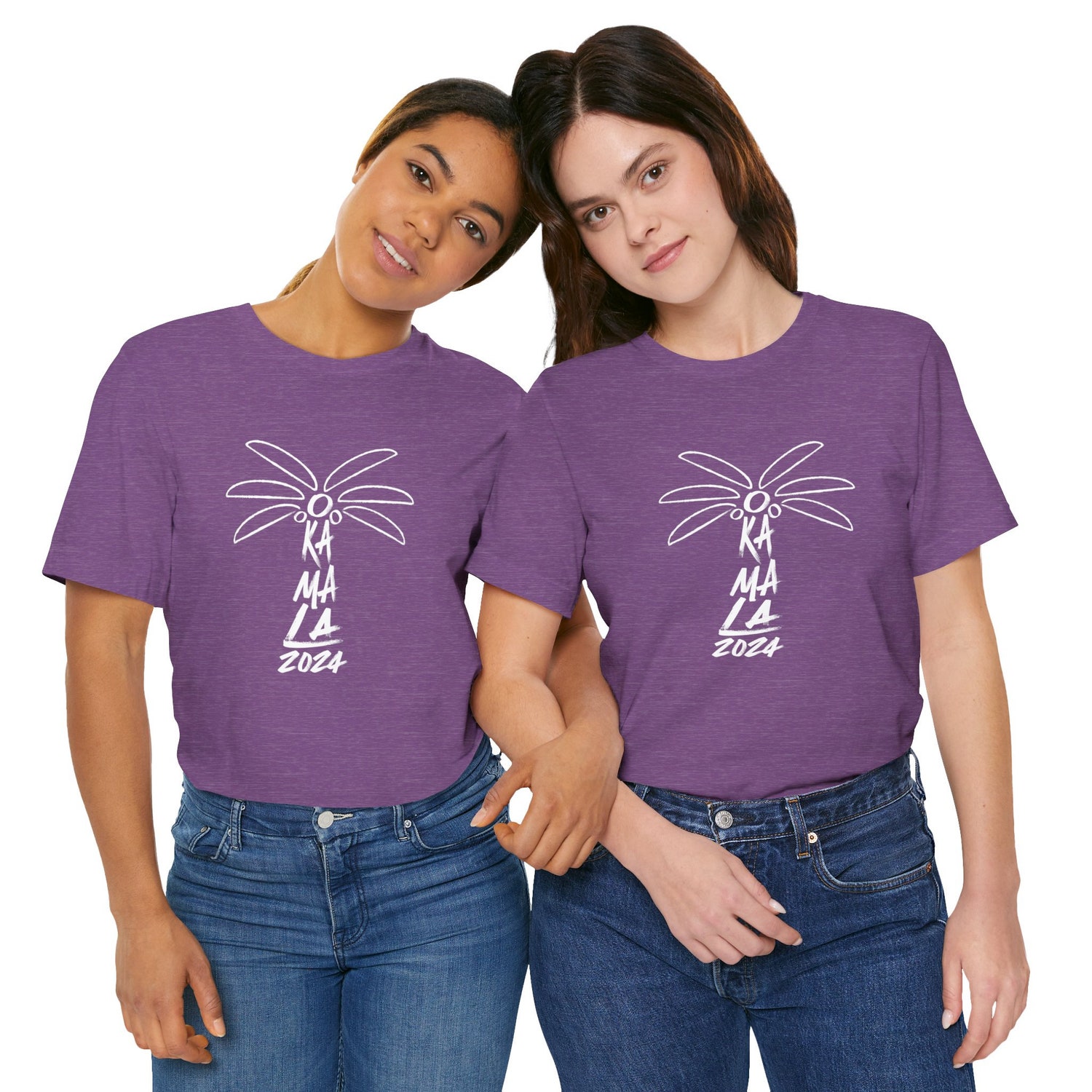 Kamala Coconut Tree 2024 Shirt Modern Minimalist Kamala Harris President Unisex Tee image 4