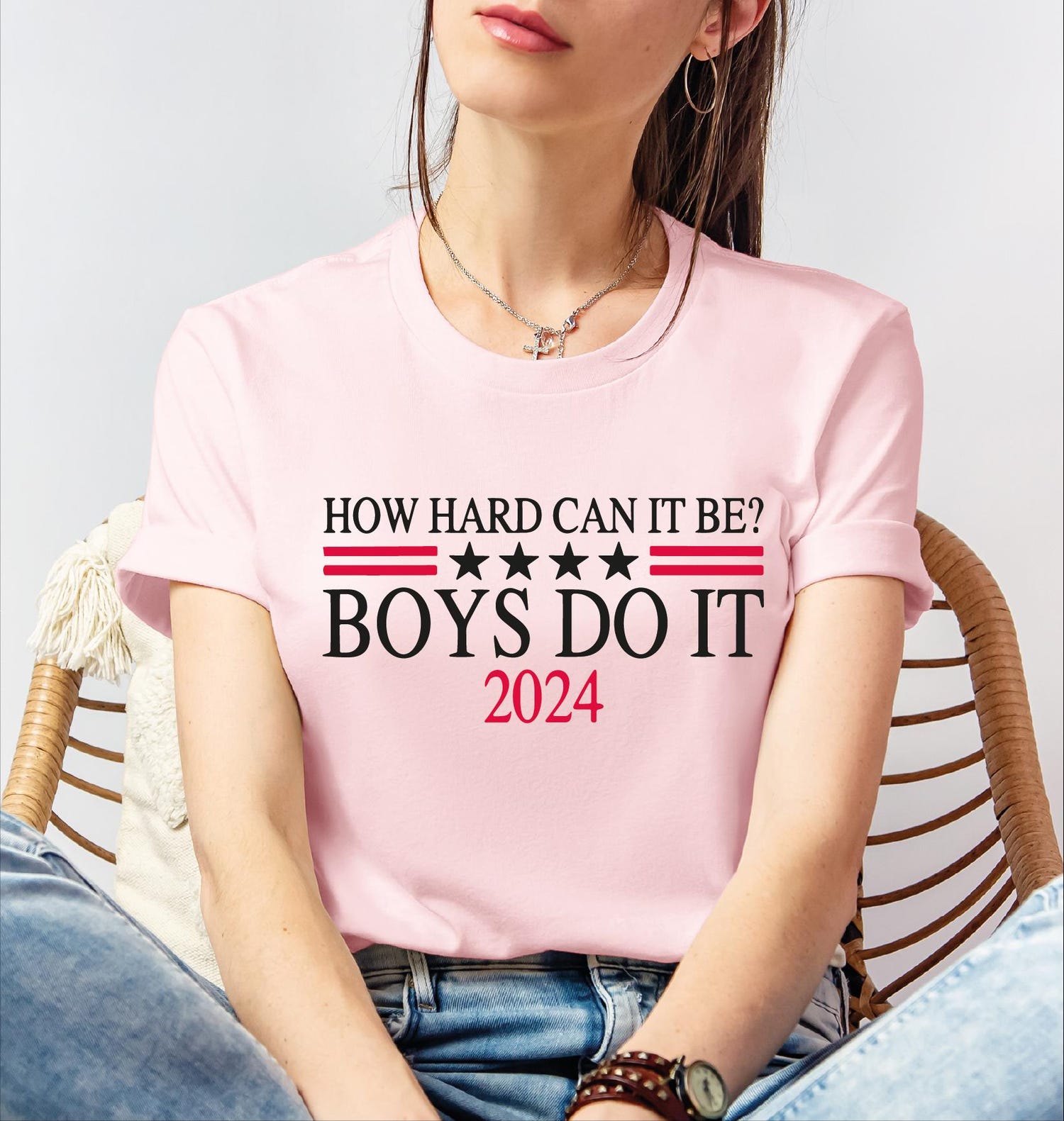 Kamala Harris 2024 Election T-shirt Funny Madam President Boys Do It Shirt image 5