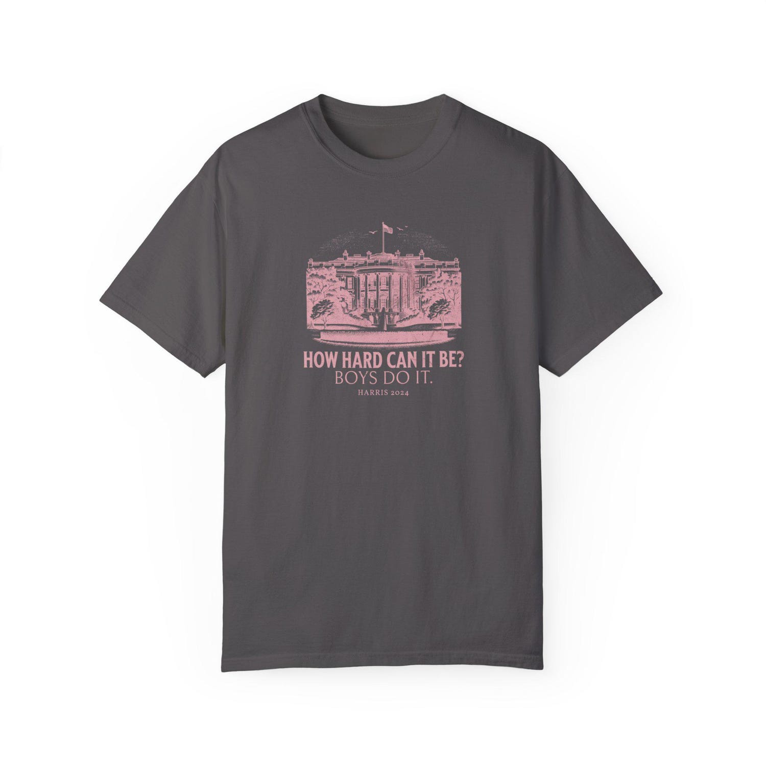 Kamala Harris 2024 Shirt How Hard Can it Be Boys Do it Vote for Women Madam President image 2