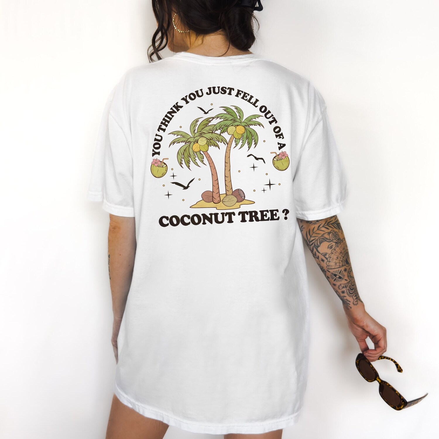 Kamala Harris 2024 Shirt Political Meme Democrat Coconut Tree Quote Tee image 4