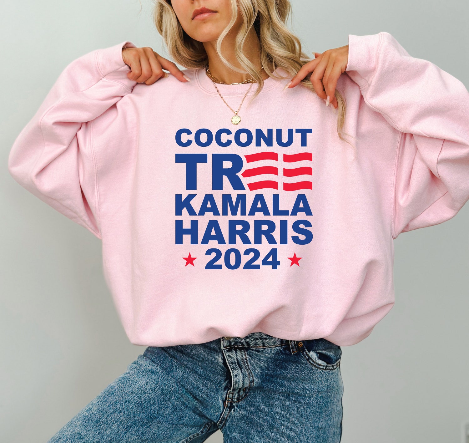 Kamala Harris Shirt You Think You Just Fall Out of a Coconut Tree Anti-Trump Tee image 3