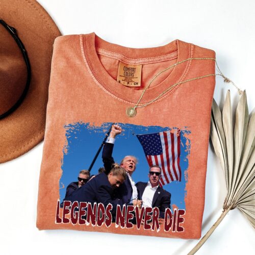 Trump Shot Shirt Trump Assassination Tee Hero Trump Survives Rally Injured image 0