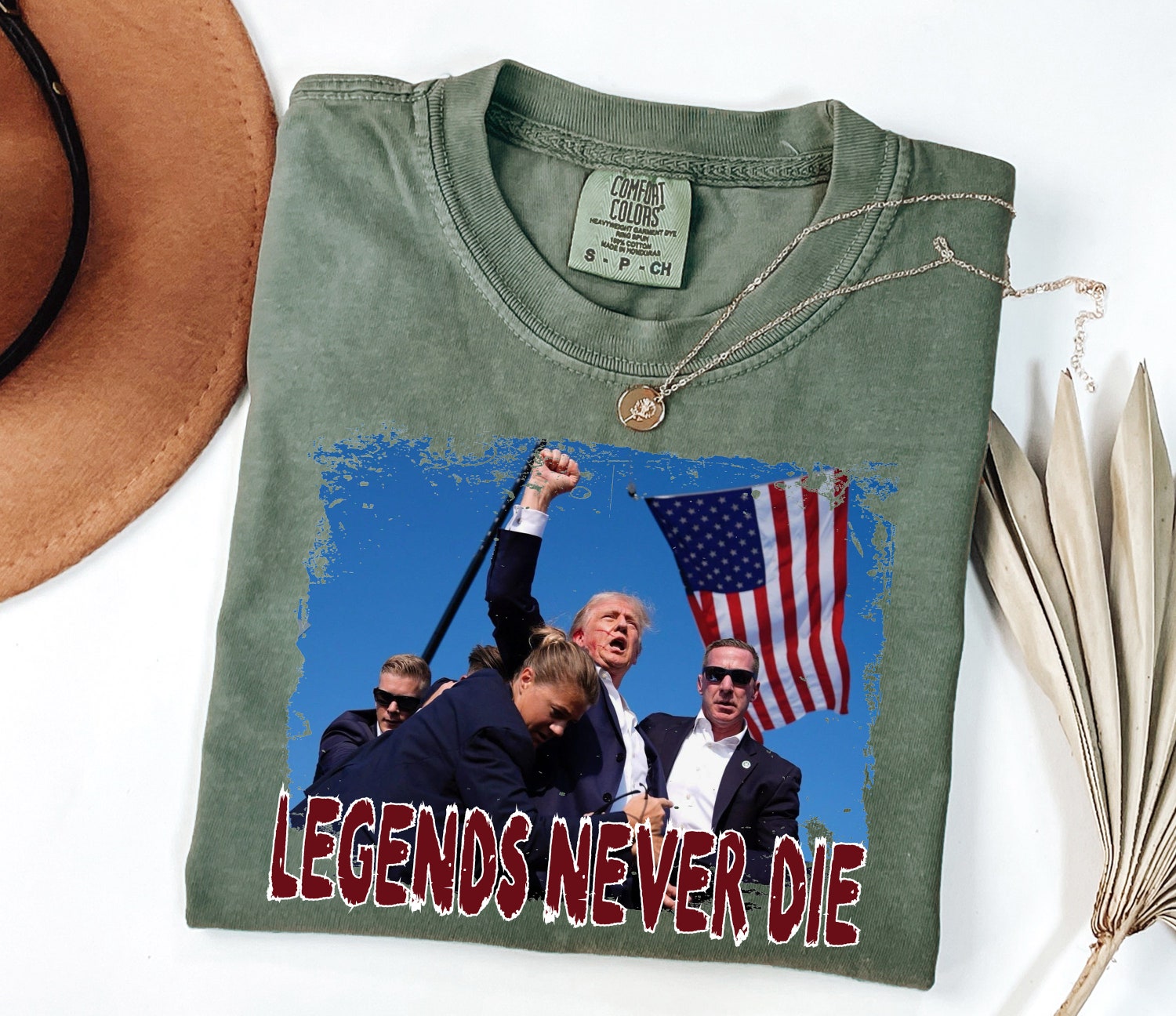 Trump Shot Shirt Trump Assassination Tee Hero Trump Survives Rally Injured image 1