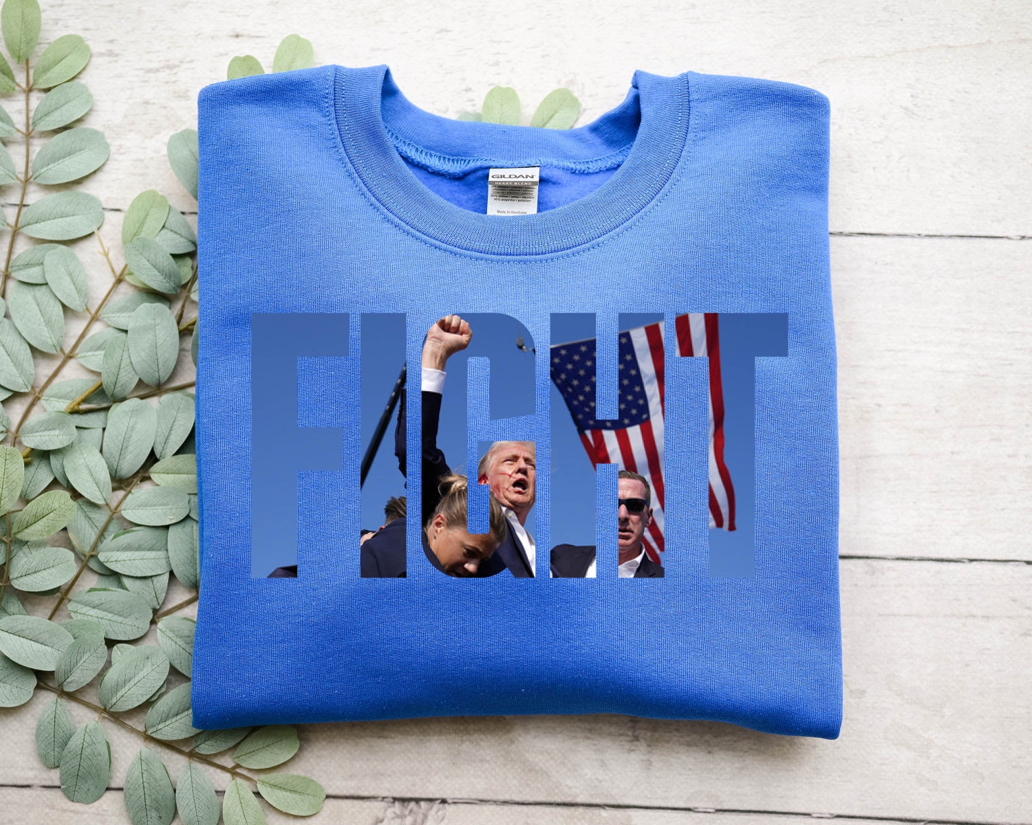 Trump Fist Pump Fight Shirt Trump Rally 2024 Supporter Shirt image 5