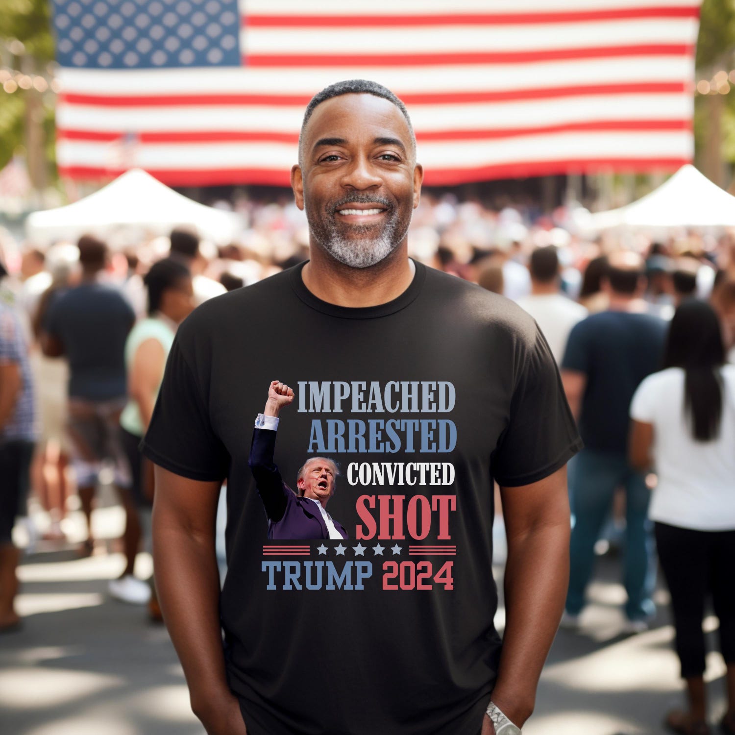 Trump 2024 Fight Shirt President Trump 2024 Shirt Republican Fix America Again Trump image 9