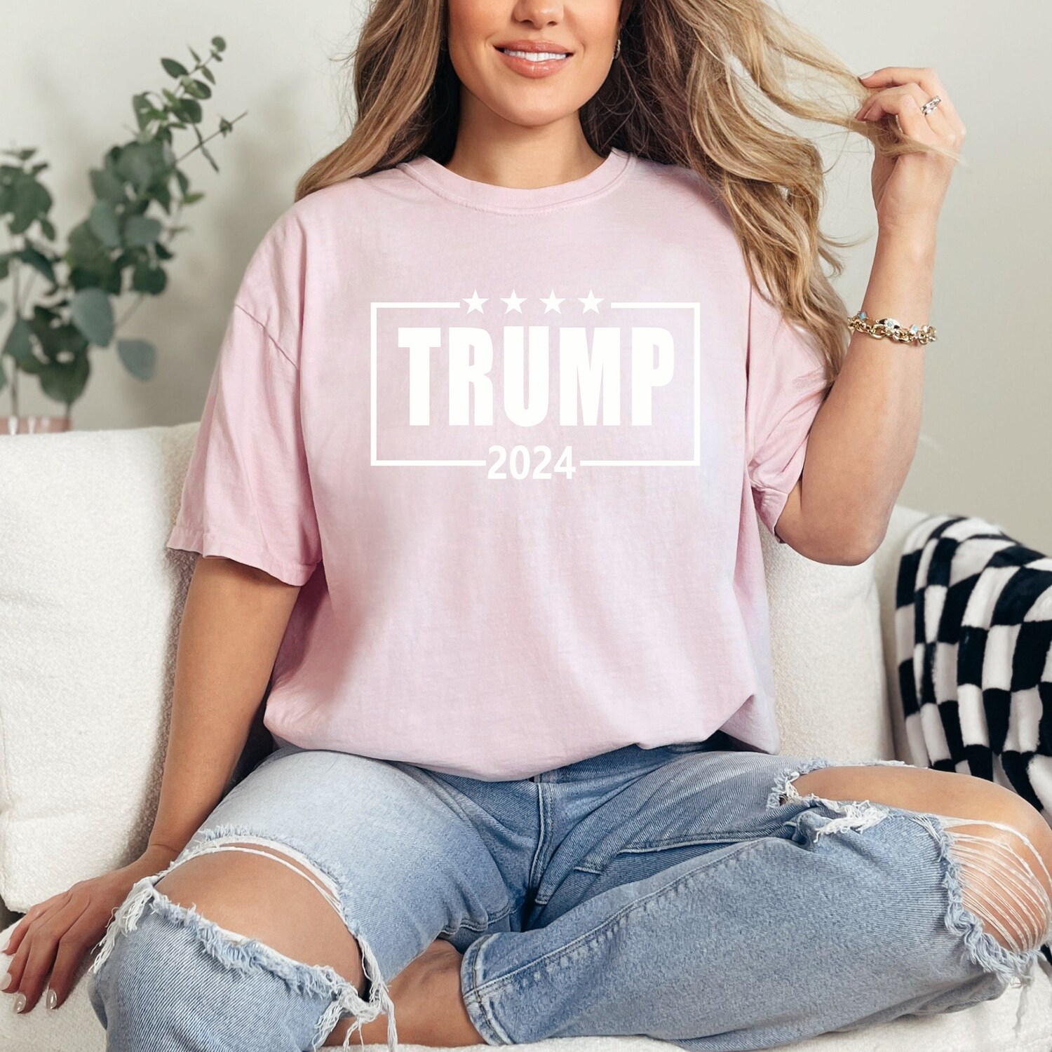 Trump 2024 Shirt Pro America Republican Tee Patriotic Shirt image 4