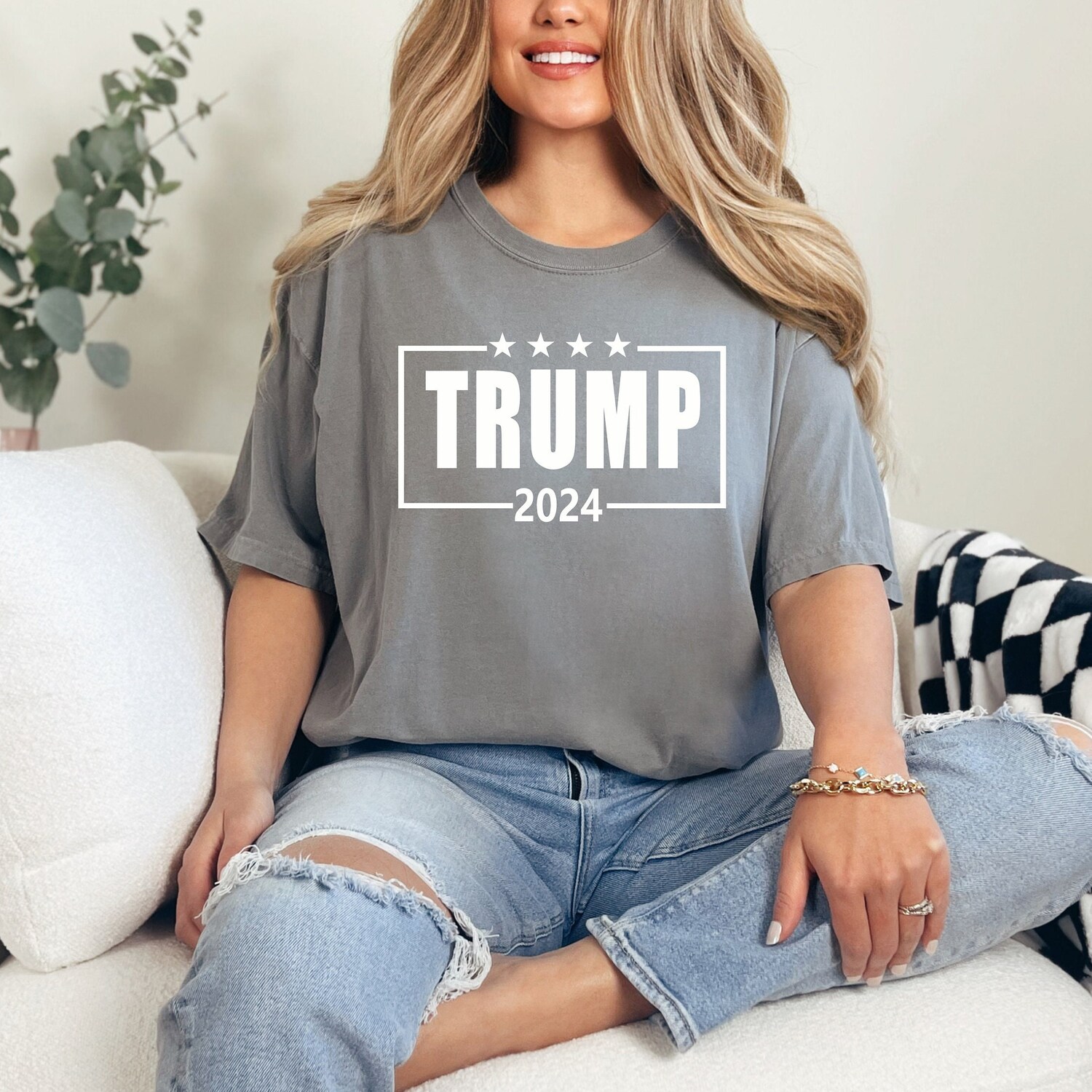 Trump 2024 Shirt Pro America Republican Tee Patriotic Shirt image 6