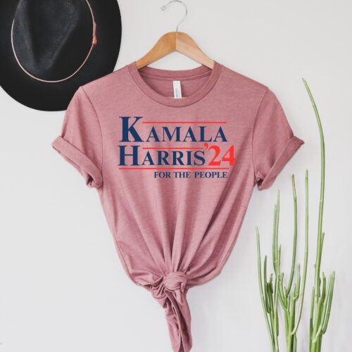 Kamala Harris 2024 Shirt Madam President Tee Presidential Election Rally Shirt image 0