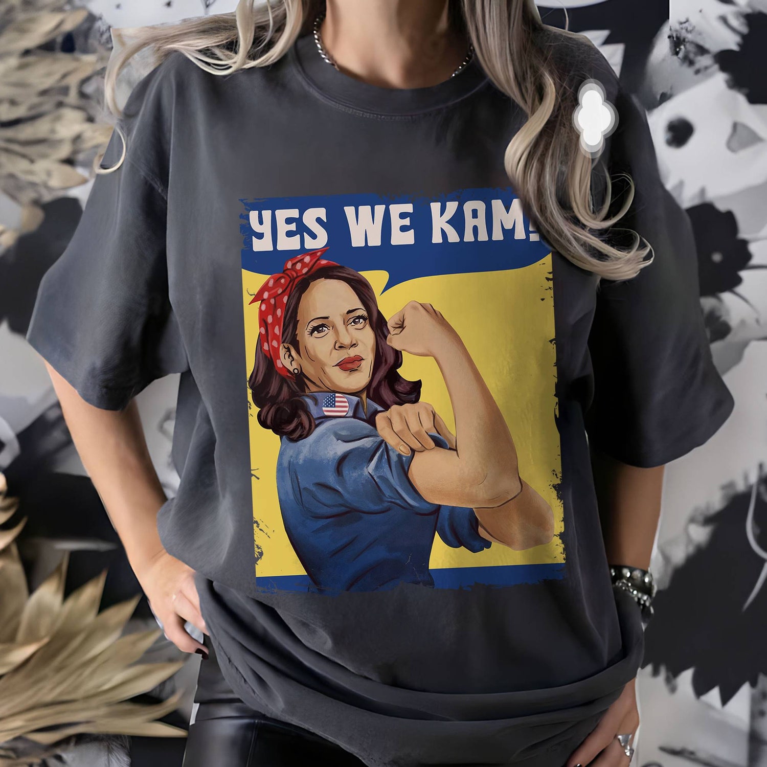 Kamala Harris Yes We Kam Shirt Kamala Harris 2024 Presidential Campaign T-Shirt image 2