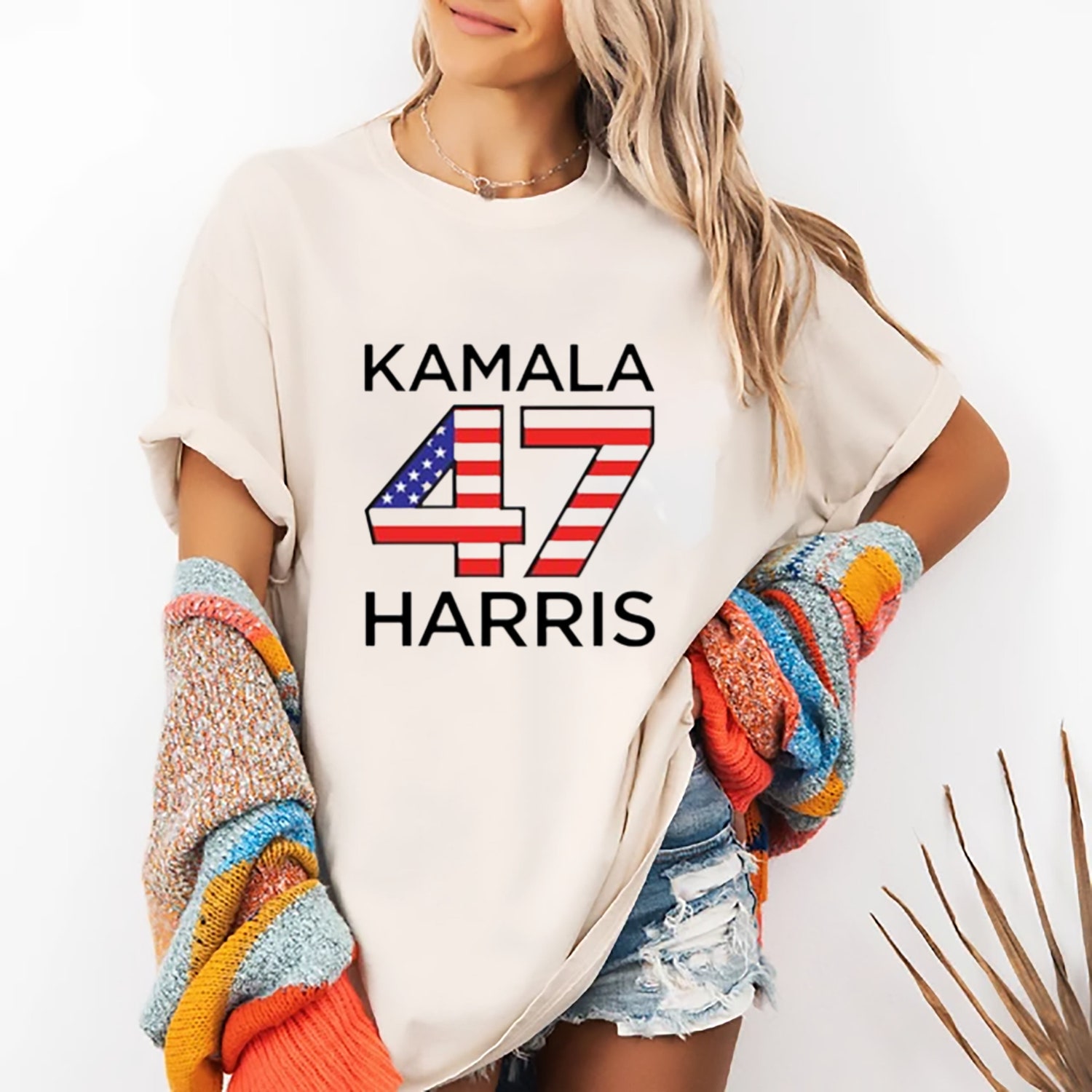 Kamala Harris 2024 Shirt Madam President Tee Democratic Rally Gift Election 2024 image 1