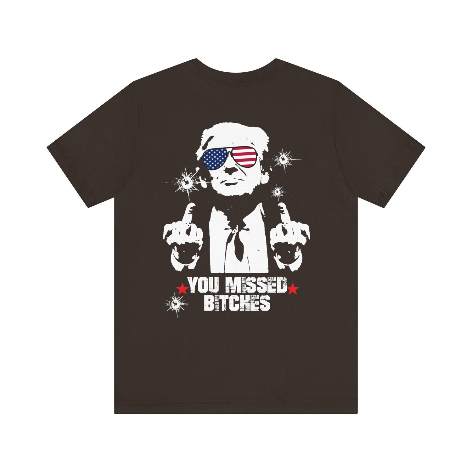 Trump 2024 Election Shirt You Missed Bitches MAGA Shirt Unisex Trump For President Tee image 4