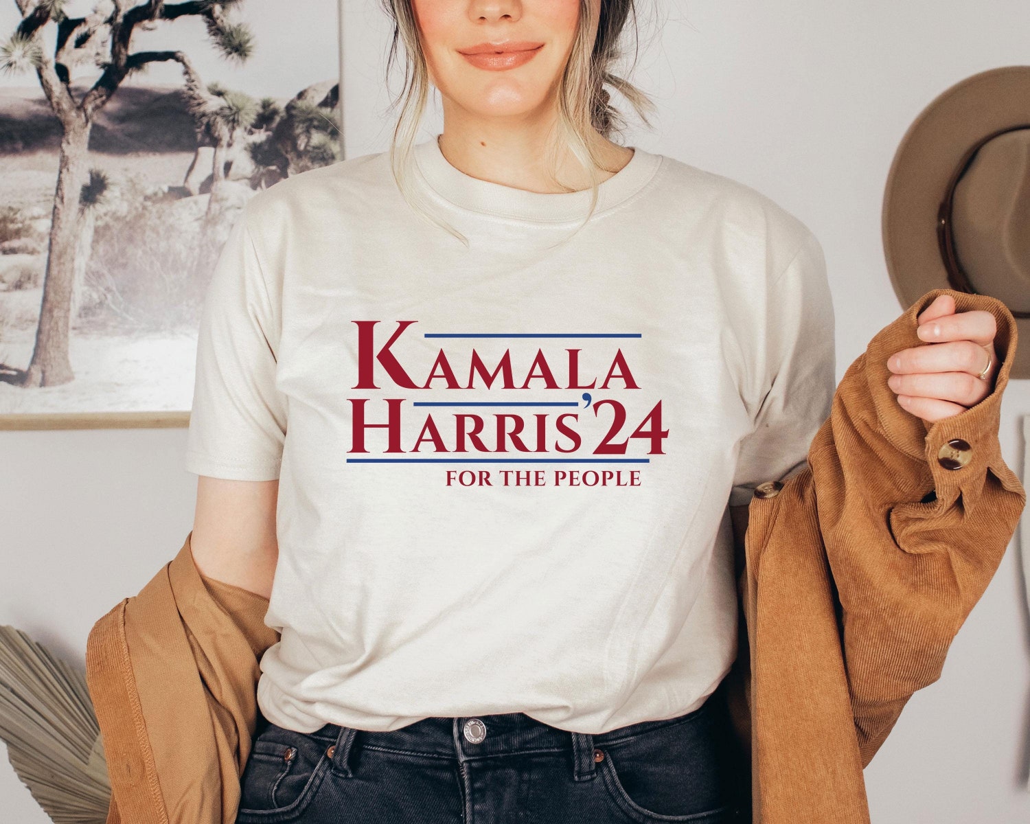 Kamala Harris 2024 Madam President Shirt I Am Speaking Kamala Harris Tee image 0