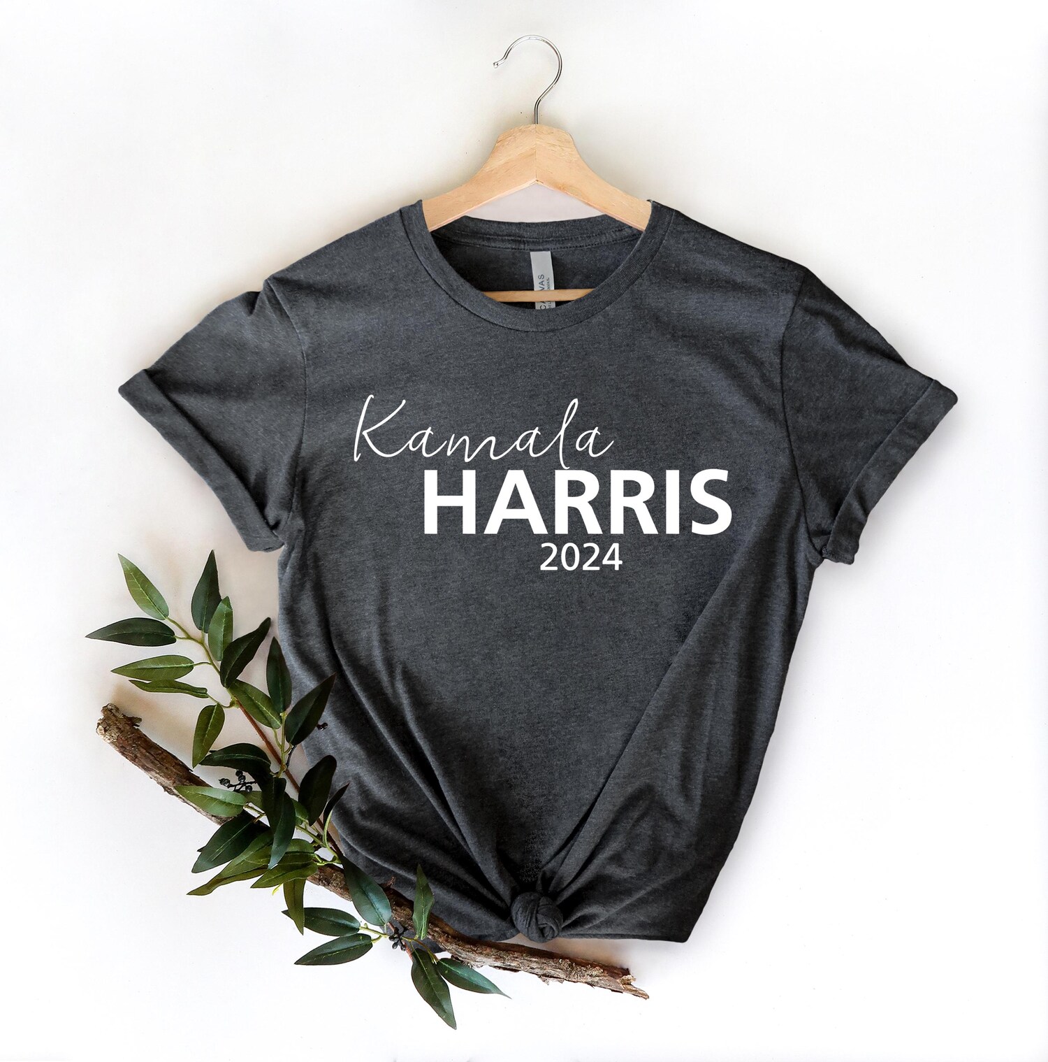 Kamala Harris 2024 Election T-Shirt Madam Vice President Biden Harris Design Political Shirt image 4