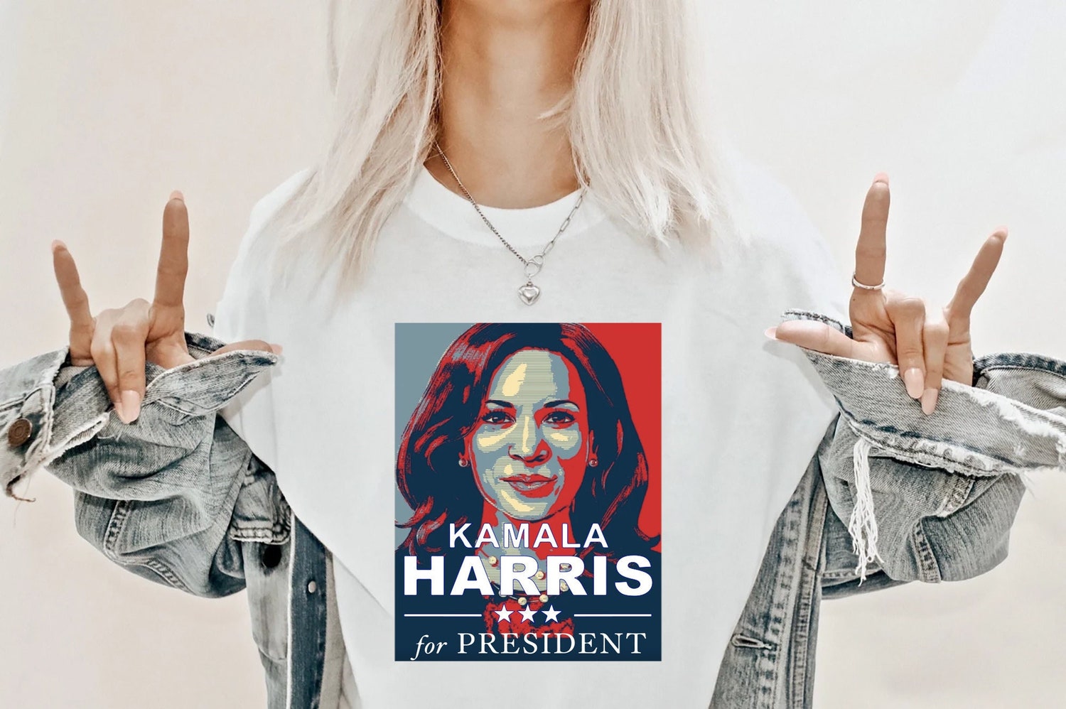 Kamala Harris for President 2024 Shirt Women’s Political Tee Democrat Girl Power Equal Rights image 1