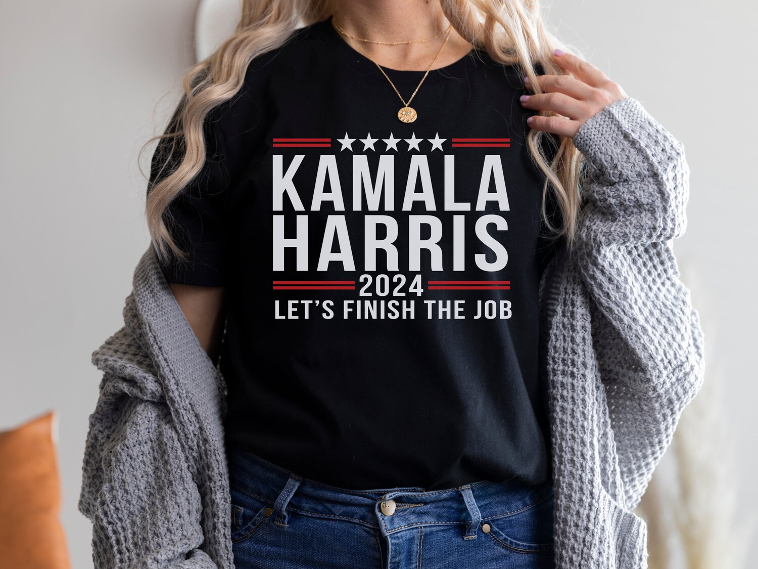 Kamala Harris 2024 Shirt Madam President Tee Kamala Rally T-shirt Democrat Gifts Biden image 2