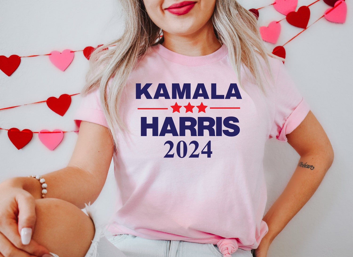 2024 Kamala Harris Let's Finish The Job T-Shirt President Kamala Harris Rally Shirt image 2