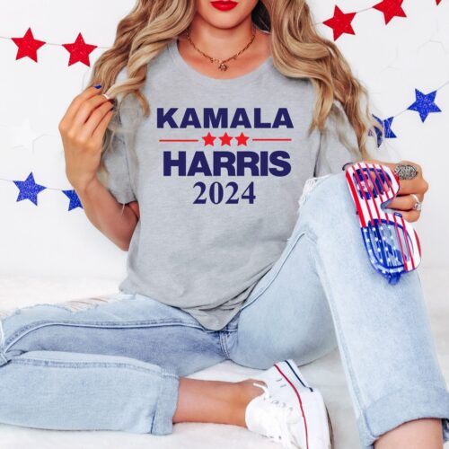 2024 Kamala Harris Let's Finish The Job T-Shirt President Kamala Harris Rally Shirt image 0