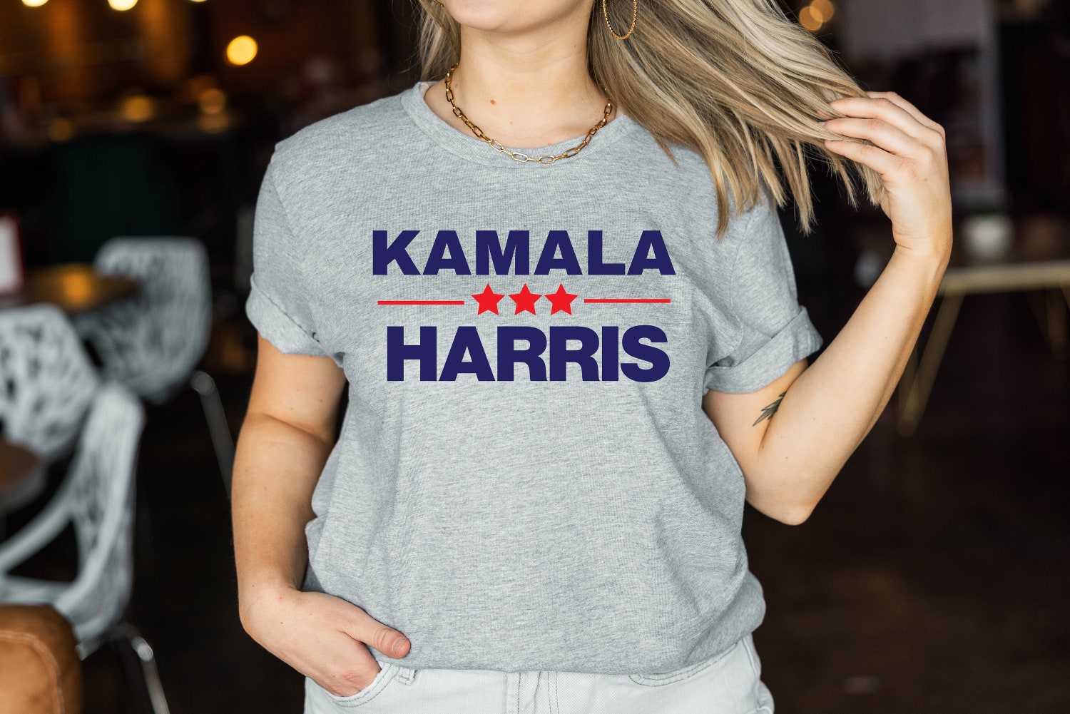 Kamala Harris 2024 Let's Finish The Job Shirt President Kamala Harris Rally Tee image 3