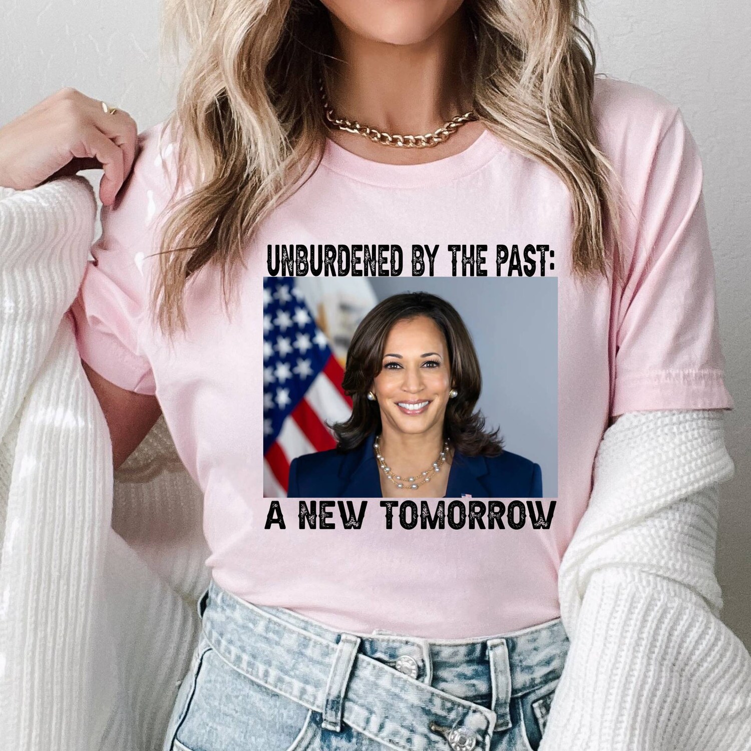 Kamala Harris 2024 Shirt Madam President I Am Speaking Kamala For The People Rally Tee image 1