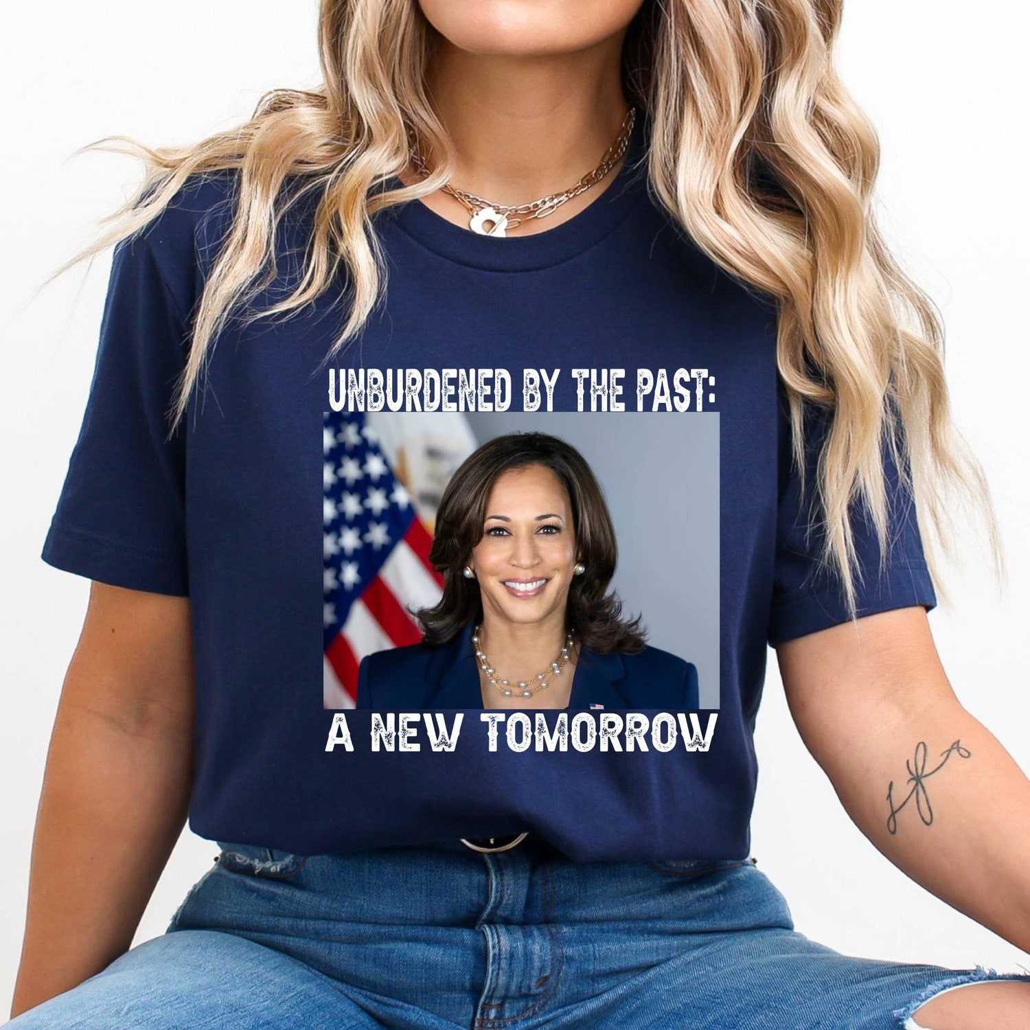 Kamala Harris 2024 Shirt Madam President I Am Speaking Kamala For The People Rally Tee image 3