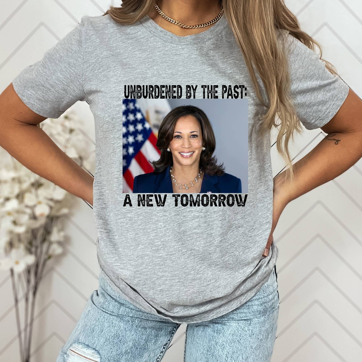 Kamala Harris 2024 Shirt Madam President I Am Speaking Kamala For The People Rally Tee image 5