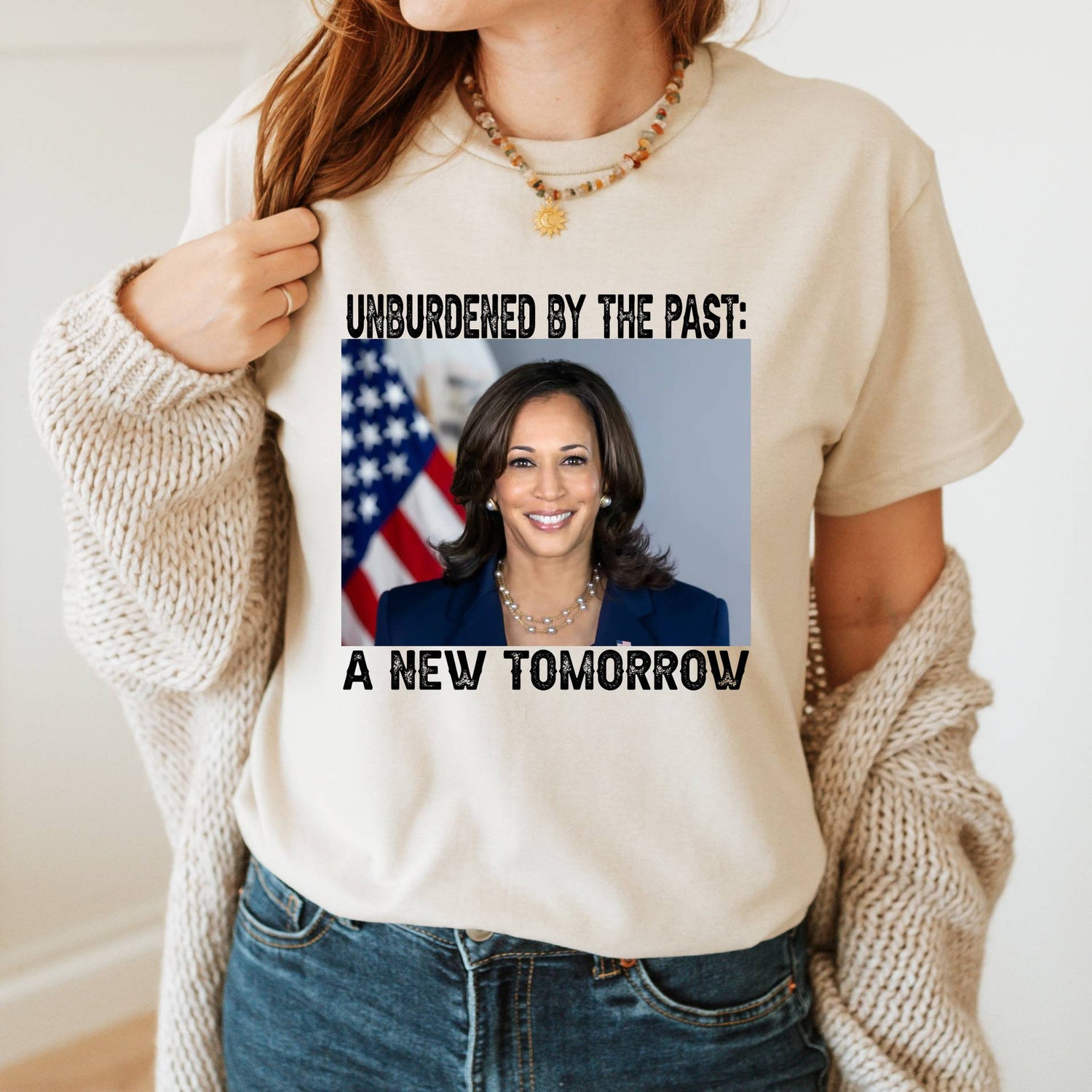 Kamala Harris 2024 Shirt Madam President I Am Speaking Kamala For The People Rally Tee image 6