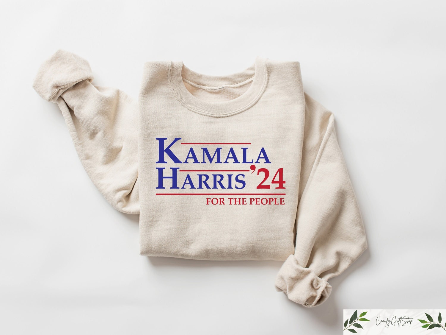 Kamala Harris 2024 For The People Shirt Madam President Presidential Election Gift image 0