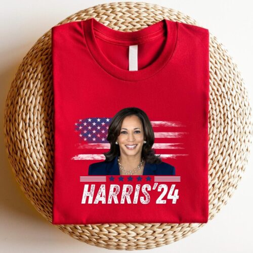 Kamala Harris 2024 Presidential Election Shirt Democrat Vote Tee image 0